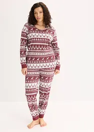 Pyjama aus reiner Bio-Baumwolle, bonprix