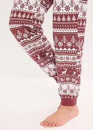 Pyjama aus reiner Bio-Baumwolle, bonprix