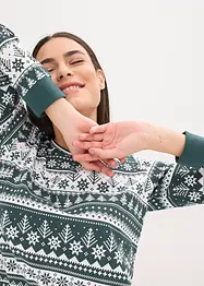 Pyjama aus reiner Bio-Baumwolle, bonprix