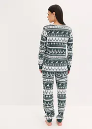 Pyjama aus reiner Bio-Baumwolle, bonprix