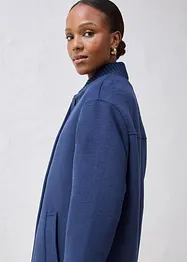 Wollmantel mit Strickbesatz, bonprix