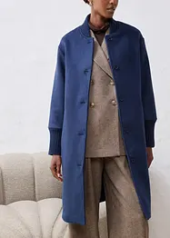 Wollmantel mit Strickbesatz, bonprix