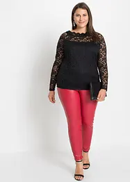 Spitzen-Langarmshirt, bonprix