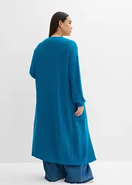 Longstrickjacke mit überschnittener Schulter, bonprix