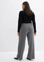 Pantalon en maille douce, bonprix