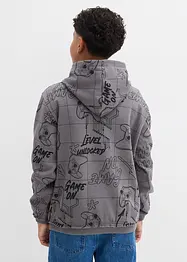Sweat à capuche doux en coton mélangé, bonprix