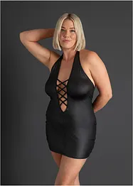 Nuisette sexy effet mouillé à dos nu, bonprix