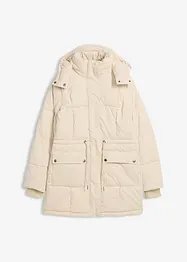 Doudoune mi-longue avec taille resserrable, bonprix