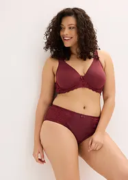 Lot de 2 slips Maxi avec dentelle, bonprix