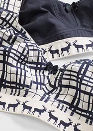 Lot de 2 soutiens-gorge coton sans armatures, bonprix