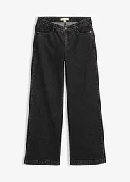 Jean large taille mi-haute, longueur sol, bonprix