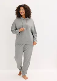 Weit geschnittener Loungewear Hausanzug aus weicher Rippe, bonprix