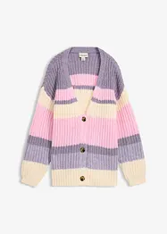 Gilet en grosse maille à dégradé de couleurs, bonprix