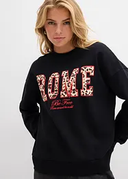 Oversize-Sweatshirt aus reiner Bio-Baumwolle, bonprix