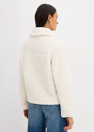 Fellimitat-Jacke aus Teddyfleece, bonprix