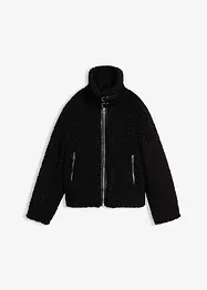 Fellimitat-Jacke aus Teddyfleece, bonprix