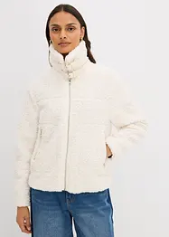 Fellimitat-Jacke aus Teddyfleece, bonprix