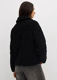 Fellimitat-Jacke aus Teddyfleece, bonprix