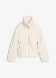 Fellimitat-Jacke aus Teddyfleece, bonprix