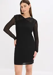 Jerseykleid aus Mesh, bonprix