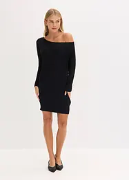 One-Shoulder-Strickkleid, bonprix