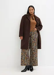 Shirt mit Viskose und Satinschluppe, bonprix