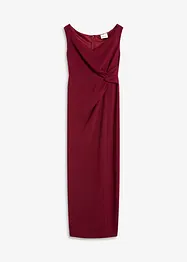 Carmen-Kleid aus strukturiertem Crepe, bonprix