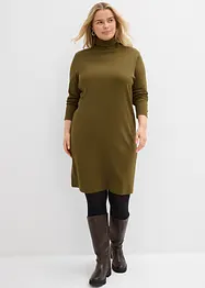 Shirtkleid aus schwerer elastischer Ripp-Qualität, bonprix