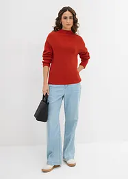 Feinstrickpullover aus reiner Bio-Baumwolle, bonprix