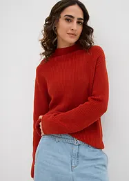 Feinstrickpullover aus reiner Bio-Baumwolle, bonprix
