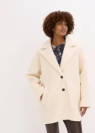 Kurzer Bouclé-Mantel, oversized, bonprix