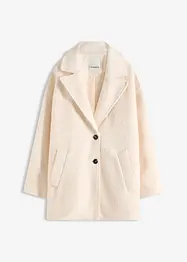 Kurzer Bouclé-Mantel, oversized, bonprix