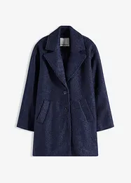 Kurzer Bouclé-Mantel, oversized, bonprix