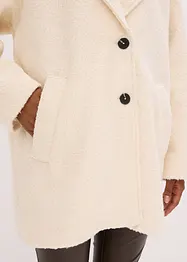 Kurzer Bouclé-Mantel, oversized, bonprix