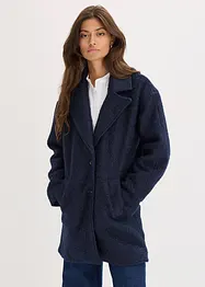 Kurzer Bouclé-Mantel, oversized, bonprix