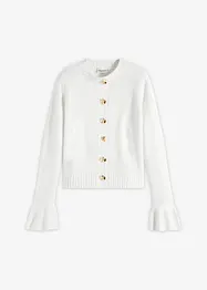 Strickjacke mit dekorativen Knöpfen, bonprix