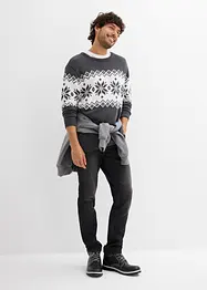 Norweger-Pullover aus reiner Baumwolle, bonprix
