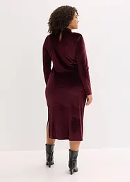 Midikleid aus softem Samt, bonprix