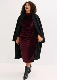 Midikleid aus softem Samt, bonprix