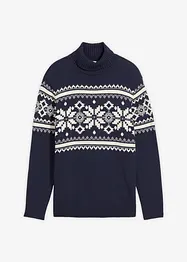 Norweger-Pullover aus reiner Baumwolle, bonprix