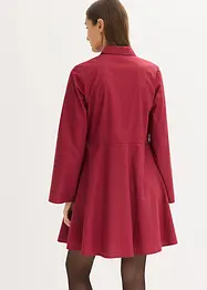 Hemdblusenkleid aus reiner Baumwolle, bonprix