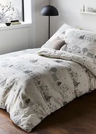 Parure de lit avec motif hivernal, bonprix