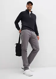 Pantalon extensible regular à doublure thermique, droit, bonprix