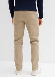 Regular Fit Stretch-Thermohose mit flauschigem Flanellfutter, Straight, bonprix