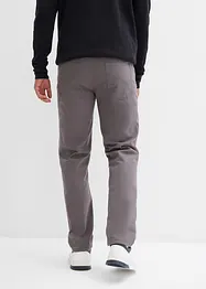 Pantalon extensible regular à doublure thermique, droit, bonprix