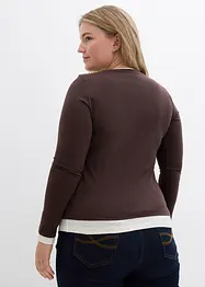 Langarmshirt aus Baumwollmix, bonprix