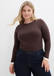 Langarmshirt aus Baumwollmix, bonprix