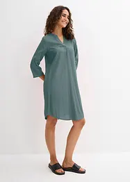 Tunika-Kleid aus Viskose-Mix mit Struktur Effekt, bonprix