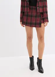 Kurzer Skort mit Schmuck-Knopf, bonprix