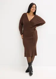 Robe pull fluide en viscose mélangée, bonprix